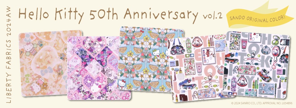 SANDO Original「Hello Kitty 50th Anniversary collection Vol.2」